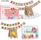 Happy Birthday Banner – 13 ft Reusable Burlap Pennant Garland – Colorful Party Bunting for Kids and Adults – Birthday Decorations
